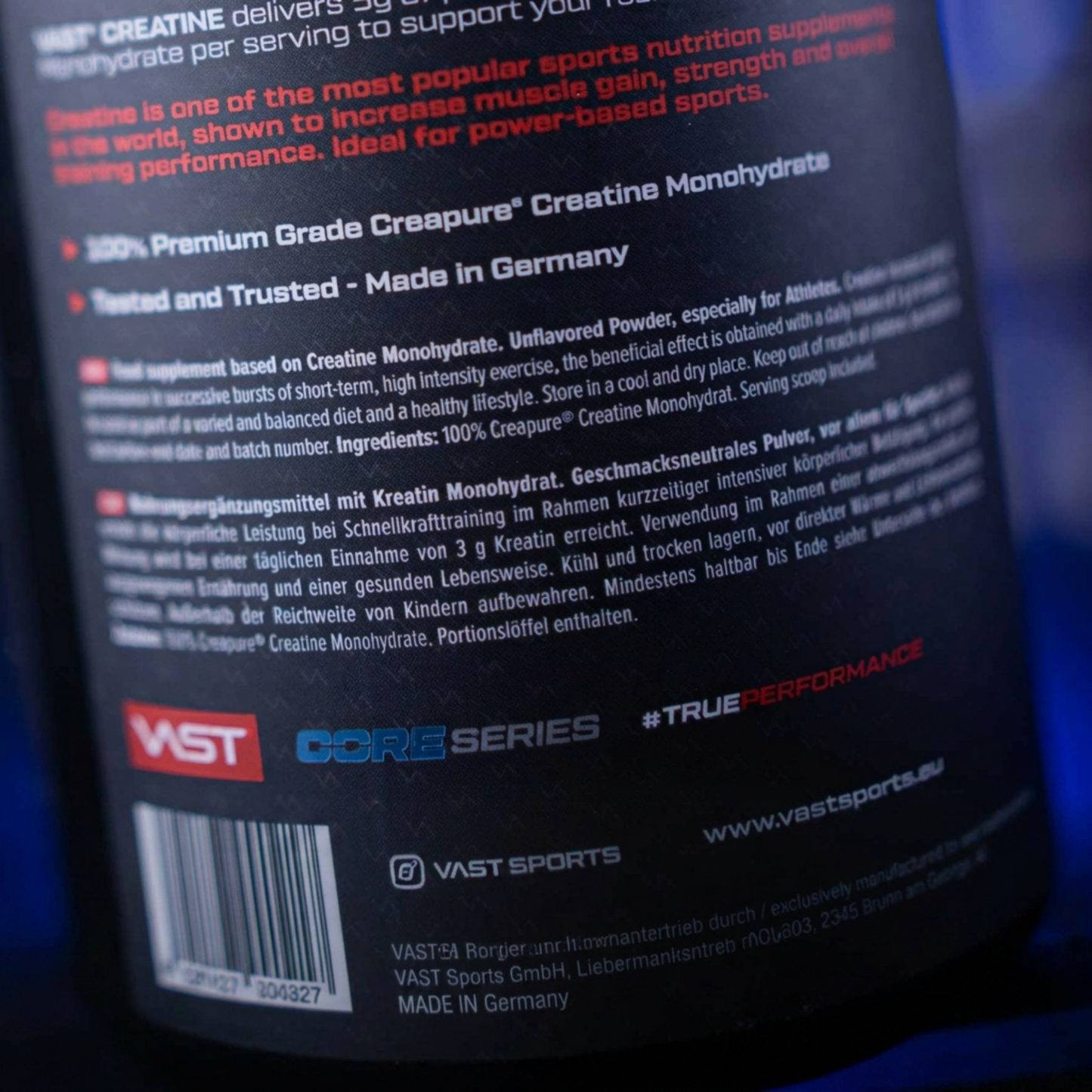 VAST Creatine Creapure